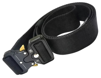 Rrip taktik pa markë Military Survival, 130 cm, mbyllje QR metalike, i zi