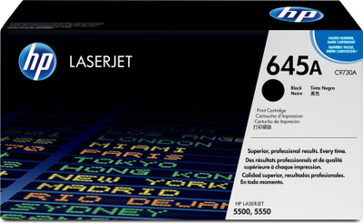 Fishek i tonerit HP 645A, i zi