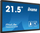 Монитор на допир Iiyama TW2223AS-B2, 21.5\", Full HD, црн