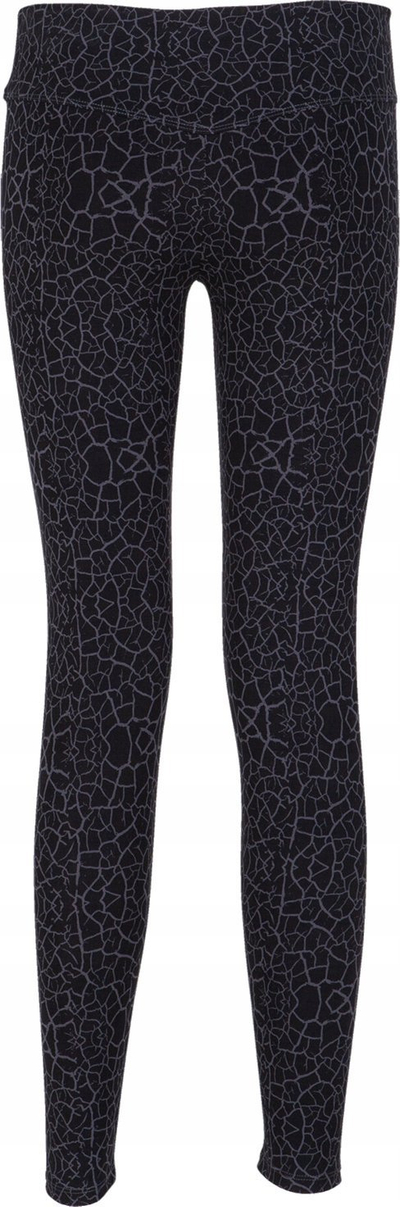 Leggings Joma Long Urban Street për femra, pambuk organik, të gjata, të zeza