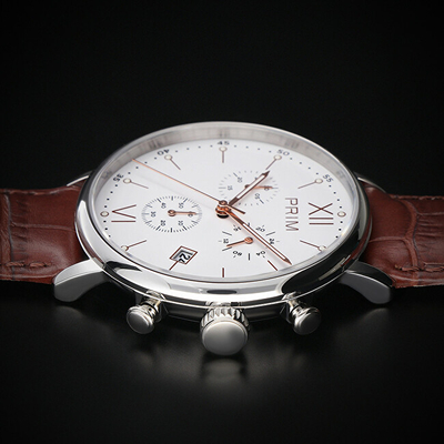 Orë dore për meshkuj Prim Chronoscope W03C.13188.G, e kaftë