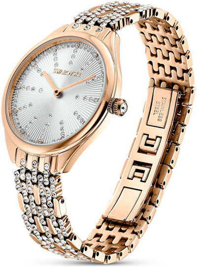 Orë dore për femra Swarovski, ari rozë