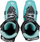 Çizme skitouring për goca Scarpa GEA 100, flex 100, nr 24.5, aqua me të zezë