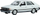 Maket makine Daffi PRL FSO Polonez, shkalla 1:43, metal plastikë gomë, i bardhë