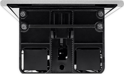 Prizë rrëshqitëse tavoline Spacetronik SPS-S33S, 3x FR, 1.5m, argjendi e zezë
