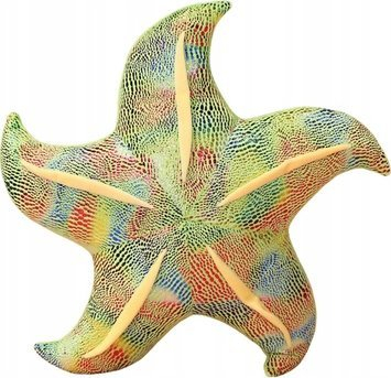 Jastëk lodër Lean Toys Starfish, 20 cm, jeshil