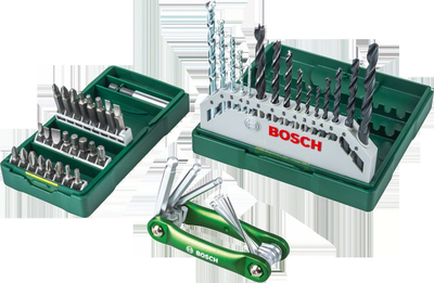 Set stërvitje dhe kaçavida Bosch 2607017333, 41 pjesë, për çdo lloj pune