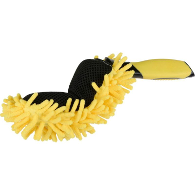 Furçë pastrimi felnesh Dunlop me mikrofibër, 32.5 cm, e verdhë