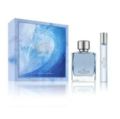Set Eau De Toilette Hollister Wave For Him - Eau De Toilette 50 ml + Eau De Toilette 15 ml
