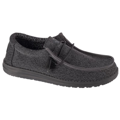 Машки обувки Hey Dude Wally Sox M 40019-0XJ, текстил, црни