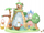 Set loje Sylvanian Families Secret Forest Falls, me ujëvarë dhe kështjellë, me ngjyra nga të gjitha