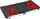Мултифункционална работна маса Holzmann MF7IN1, 7 во 1, 1090x550 mm, црвена