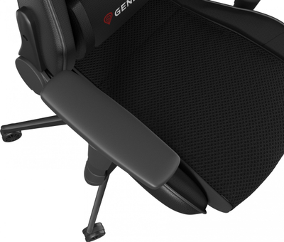 Karrige gaming Genesis Nitro 440 G2 Mesh, rregullim ergonomik, bazë metalike, e zezë