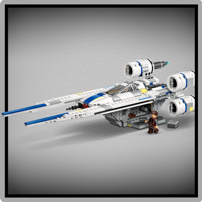 Set për ndërtim LEGO Star Wars Rebel U-Wing Starfighter, anije kozmike, me shumë ngjyra