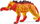 Figurë lodër Schleich Lava Tiger 70148, plastike, me shumë ngjyra
