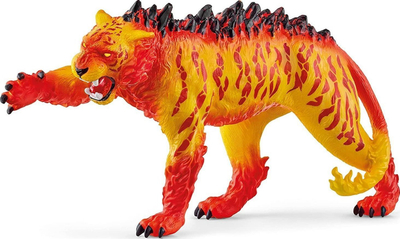 Figurë lodër Schleich Lava Tiger 70148, plastike, me shumë ngjyra