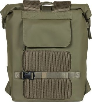 Çantë anësore biçiklete Basil Soho, 17L, Nordlicht LED, jeshile