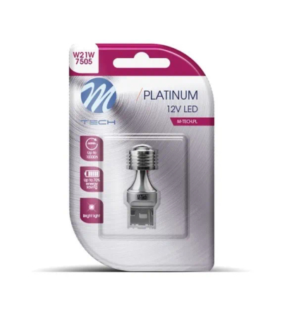 Lampa Led 12-24v T20 W21w Bardh