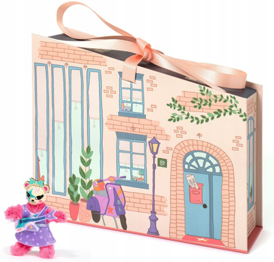 Set kreativ Djeco DIY Mi House Stella, shtëpi miniaturë, artizanat për fëmijë, shumëngjyrësh