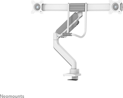 Mbajtës tavoline për monitorë Neomounts DS75-450WH2, për 2 monitorë 17"-32", kapacitet 8 kg, i bardhë