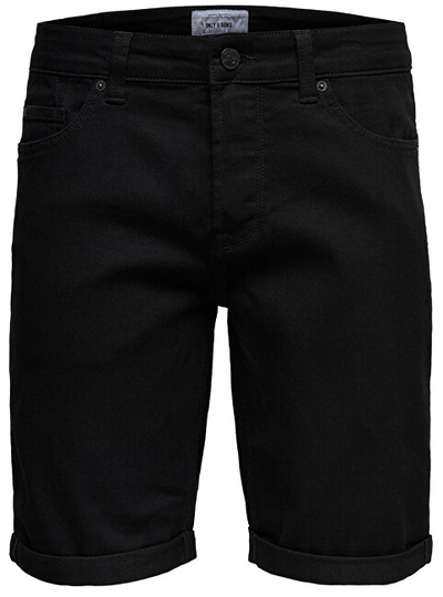Pantallona të shkurtra Only & Sons Denim 2447, të zeza 31