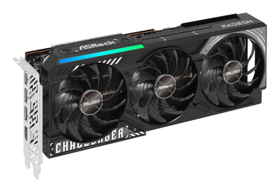 Kartë grafike ASRock AMD Radeon RX 9070 Challenger, 16GB GDDR6, e zezë