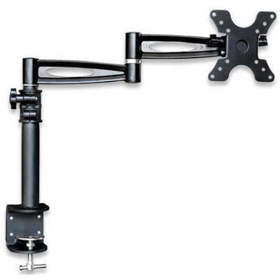 Mbajtëse tavoline për monitor Techly, 13-27", krah i gjatë, e zezë
