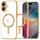 Kapak telefoni Tech-Protect MagFlex për iPhone 17, MagSafe, transparent, ngjyrë ari