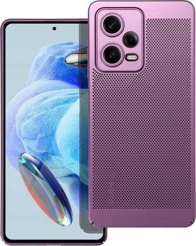 Futollë Breezy për Xiaomi Poco M6 Pro 4G, me vrima ajrimi, plastike e butë, lejla