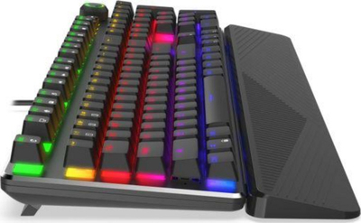 Tastierë Gaming Krux Crato PRO, RGB, US, e zezë