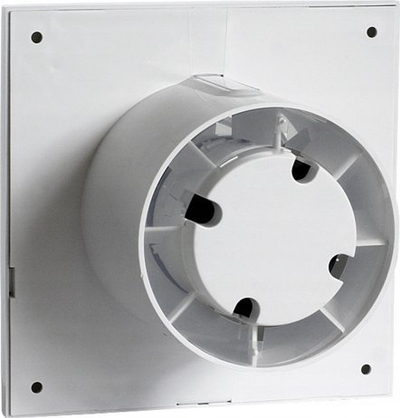 Ventilator banjoje S&amp;P Silent 100 CZ Standard, dalje 100 mm, shumë i qetë, i bardhë