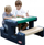 Tavolinë lojërash Play Table, për fëmijë, plastike, blu navy