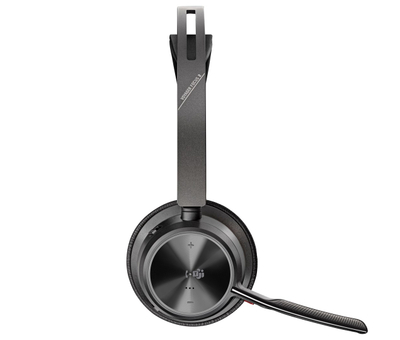 Слушалки без кабел Poly Voyager Focus 2, Microsoft Teams, USB C со станица за полнење, црна