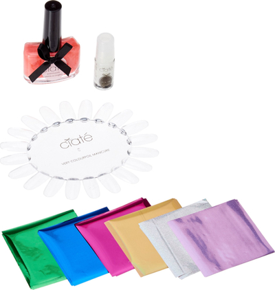 Set për thonj Ciaté Colourfoil Duo, Pink Carnival Couture dhe Grey Wonderland