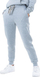 Tuta sportive për goca Justhype Drawstring Joggers W TWLR-162, pambuk me poliester, gri