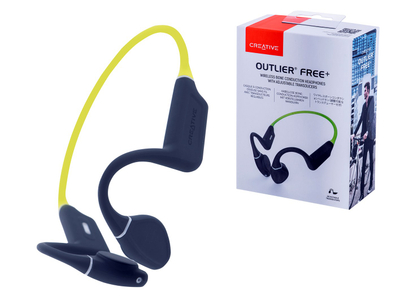 Kufje Creative Outlier Free+, Wireless, të gjelbërta
