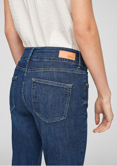 Кратки фармерки S.Oliver Slim Fit, сини, 14.104.72.X086.58Z5