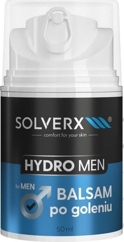 Balsam pas rrojtjes Solverx Hydro For Men, 50ml