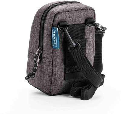 Çantë për kamera Tenba Skyline V2 Pouch 4, e pajtueshme me MOLLE, me rrip shpatulle, gri