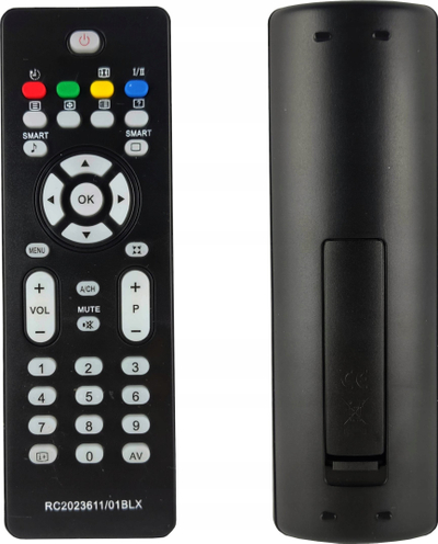 Telekomandë Philips RC2023611, për TV LCD, universale, e zezë