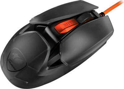 Гејминг глушец Cougar AirBlader Tournament, 6200 DPI, 62g, црн