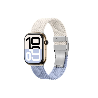 Ремени за Apple AmazingThing Blend Band 42mm, сет 2 парчиња, не’рѓосувачки челик и најлон, сина