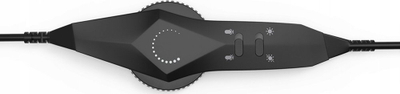 Kufje gaming HP DHE-8003, USB, 7.1 surround, të zeza