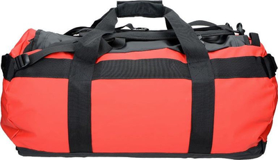 Çantë udhëtimi Highlander Lomond 65, 65L, PVC që s’e kap uji, e kuqe
