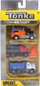 Set makina metalike Tonka City Defenders, 3 copë, për kalamaj