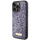 Kapak telefoni Guess Glitter GUHCP15XPFGSBSP për iPhone 15 Pro Max 6.7", plastik i fortë, lejla me shkëlqim
