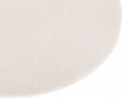 Tapet Atmosphera Couka Faux Fur, 60x90cm, lëkurë artificjale, ivory