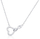 Qafore për femra JVD SVLN0427XH2BI45, 45 cm, e argjendtë