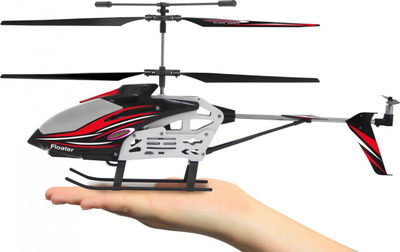 Helikopter me pult Jamara Floater 410145, bateri 300 mAh, 78 g, i zi e kuqe