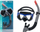 Set zhytjeje Bestway Black, maskë dhe tuba snorkel, e zezë